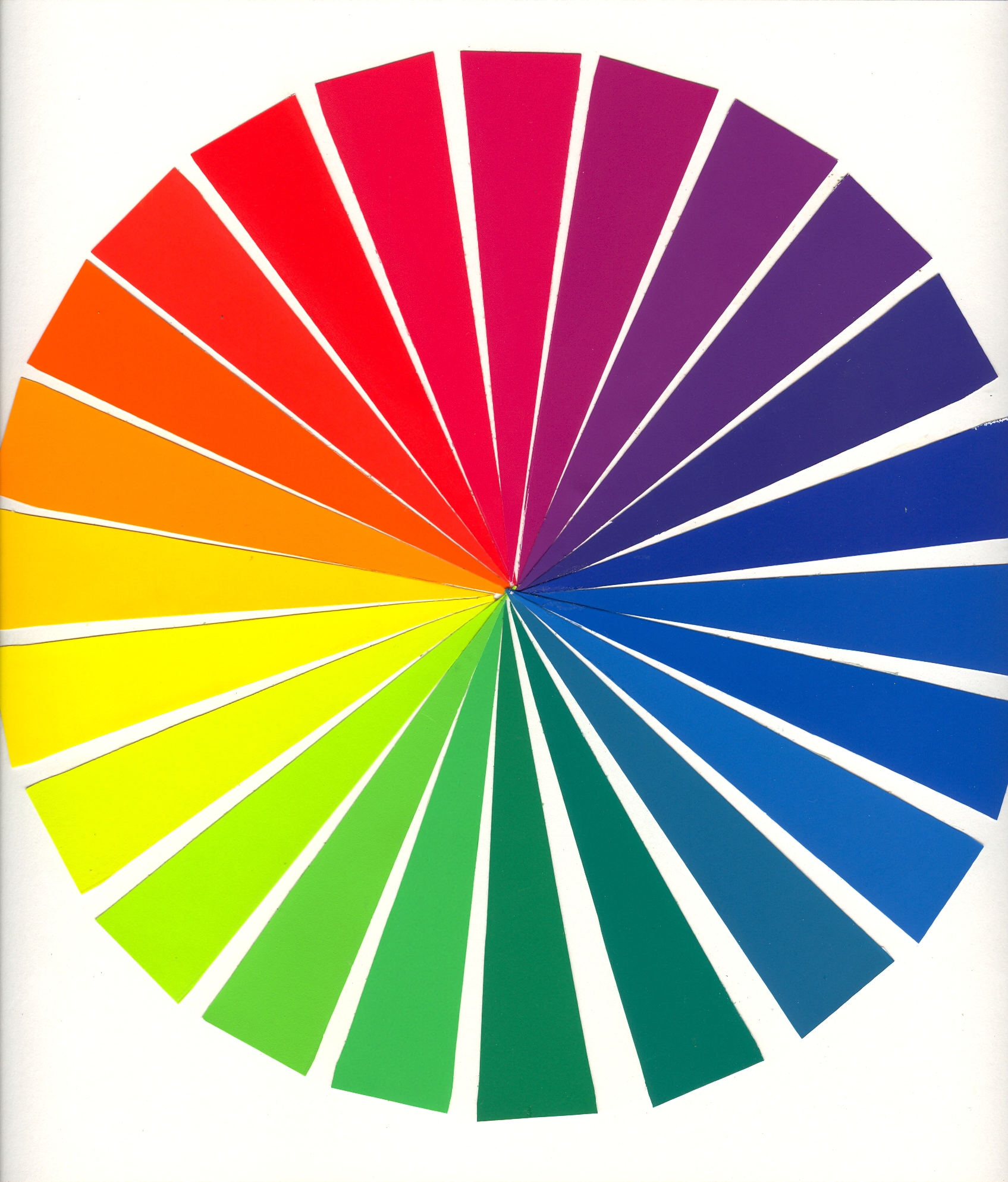 Цветовой круг Шугаева 24